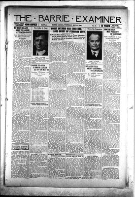 Barrie Examiner, 27 May 1926