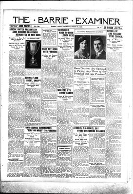 Barrie Examiner, 21 Mar 1929