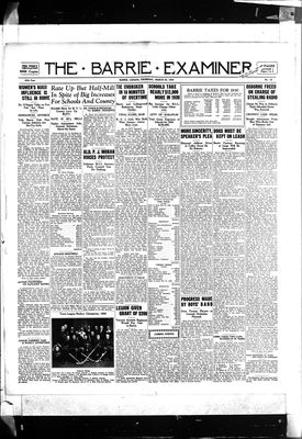 Barrie Examiner, 20 Mar 1930