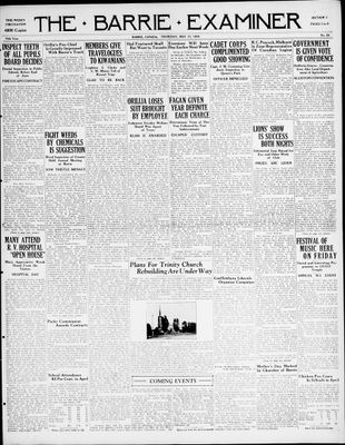 Barrie Examiner, 17 May 1934