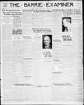 Barrie Examiner, 28 Oct 1937
