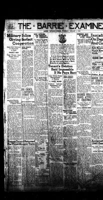 Barrie Examiner, 2 Jan 1941