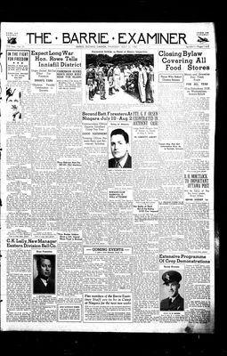 Barrie Examiner, 16 Jul 1942