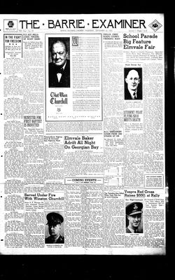 Barrie Examiner, 30 Sep 1943