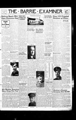 Barrie Examiner, 28 Jun 1945