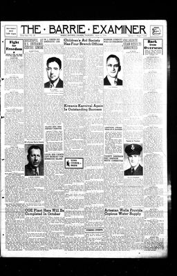 Barrie Examiner, 12 Jul 1945