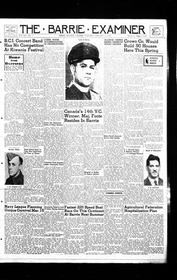 Barrie Examiner, 14 Feb 1946