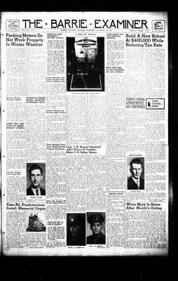 Barrie Examiner, 19 Dec 1946