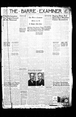 Barrie Examiner, 2 Jan 1947