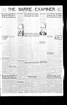 Barrie Examiner, 8 May 1947