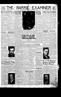 Barrie Examiner, 29 Apr 1948