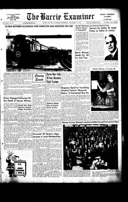 Barrie Examiner, 14 Nov 1951