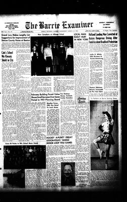 Barrie Examiner, 12 Mar 1952