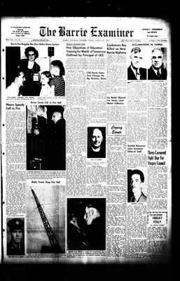 Barrie Examiner, 28 Mar 1952