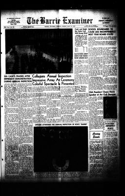 Barrie Examiner, 16 May 1952