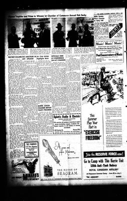 Barrie Examiner, 2 Jun 1952