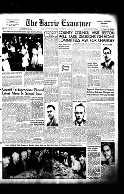 Barrie Examiner, 18 Jun 1952