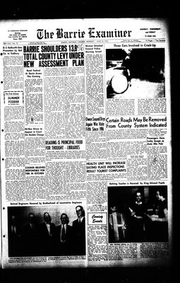 Barrie Examiner, 23 Jun 1952