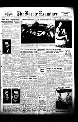 Barrie Examiner, 4 Jul 1952