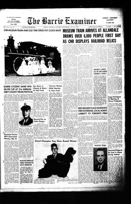 Barrie Examiner, 20 May 1953