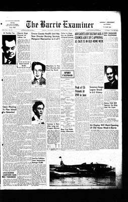 Barrie Examiner, 15 Jul 1953