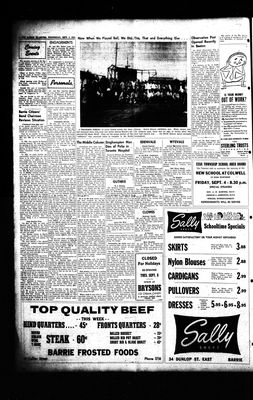 Barrie Examiner, 2 Sep 1953