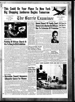 Barrie Examiner, 17 Feb 1954