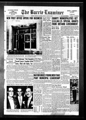 Barrie Examiner, 28 Mar 1955