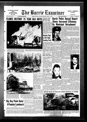 Barrie Examiner, 11 Apr 1955