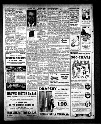 Barrie Examiner, 13 Jan 1956