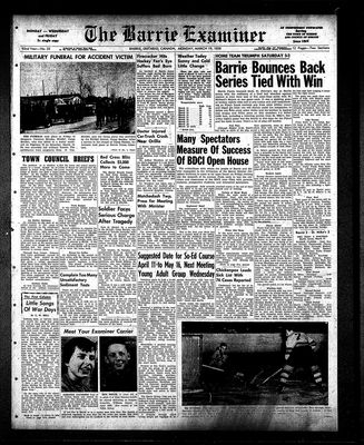 Barrie Examiner, 19 Mar 1956