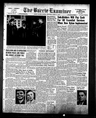 Barrie Examiner, 21 Mar 1956