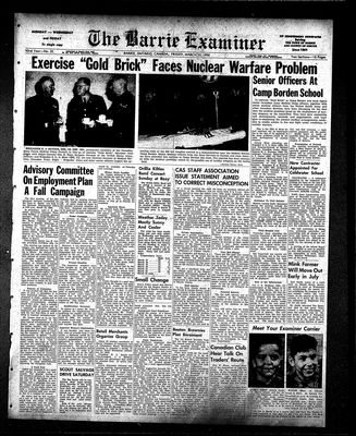 Barrie Examiner, 23 Mar 1956