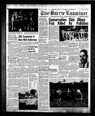 Barrie Examiner, 27 Aug 1956