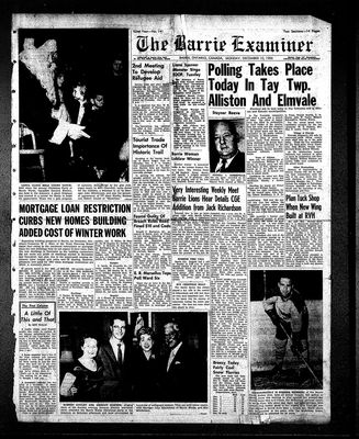 Barrie Examiner, 10 Dec 1956