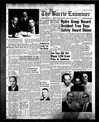 Barrie Examiner, 4 Mar 1957