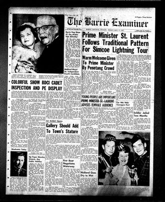 Barrie Examiner, 17 May 1957