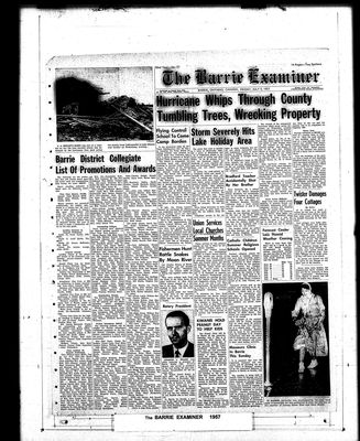 Barrie Examiner, 5 Jul 1957