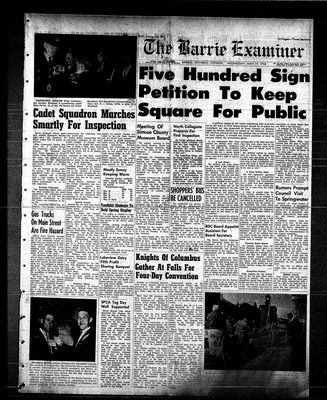 Barrie Examiner, 14 May 1958