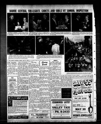 Barrie Examiner, 23 May 1958