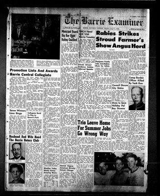 Barrie Examiner, 4 Jul 1958