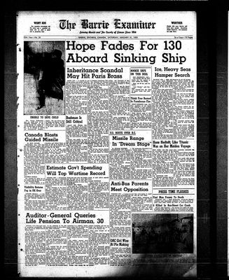 Barrie Examiner, 31 Jan 1959