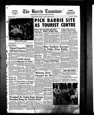 Barrie Examiner, 24 Mar 1959