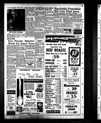 Barrie Examiner, 2 Apr 1959