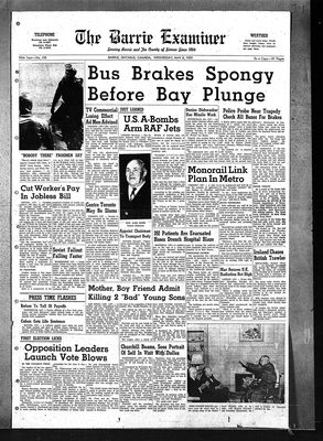 Barrie Examiner, 6 May 1959