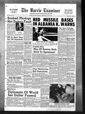 Barrie Examiner, 27 May 1959