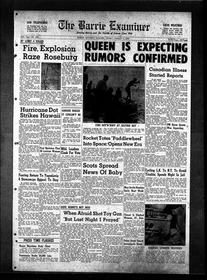 Barrie Examiner, 7 Aug 1959