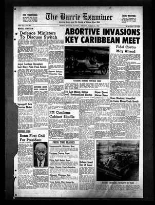 Barrie Examiner, 10 Aug 1959