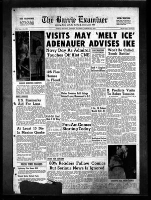 Barrie Examiner, 27 Aug 1959