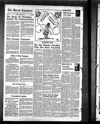 Barrie Examiner, 22 Dec 1959